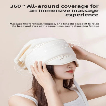Fovlex™ Graphene Heated Head & Eye Massager - Air Pressure Sleep & Stress Relief Mask