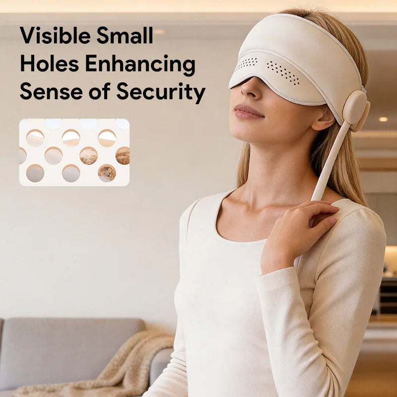 Fovlex™ Graphene Heated Head & Eye Massager - Air Pressure Sleep & Stress Relief Mask